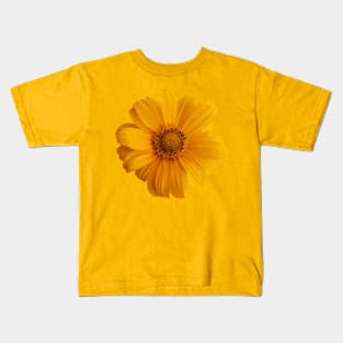 Yellow Sun Flower Kids T-Shirt